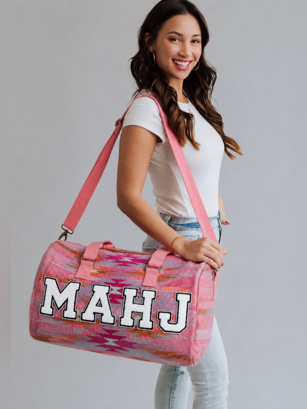 Mahjong duffle bag